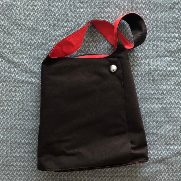 speck Handbags - Speck A-line 10.2” Laptop Tote (Brown/Red-Orange)